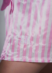 Set pijama 3 piese cu dantelă și satin SIA Homewear Sia House pentru femei elegante