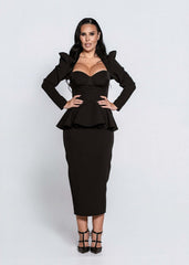 SIA Sculpt Midi Skirt