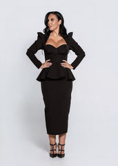 SIA Sculpt Midi Skirt