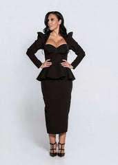 SIA Sculpt Midi Skirt