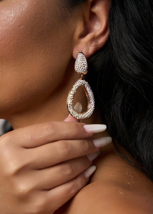 Cercei Daria - Cercei eleganți cu cristale multicolore Sia House Sia House pentru femei elegante