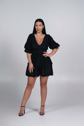 Rochie Lycra Crystal Glow cu cristale rosu Sia House pentru femei elegante