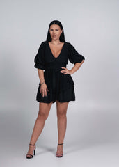 Rochie Lycra Crystal Glow cu cristale rosu Sia House pentru femei elegante