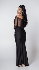 Bling Goddess crystal lycra dress