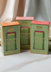 Pixi On-the-Glow Blush - Fard de obraz hidratant și natural Sia House pentru femei elegante