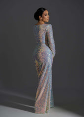 Cosmic Spark - Salopetă elegantă cu paiete multicolore Sia House Sia House pentru femei elegante