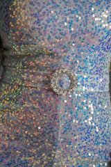 Cosmic Spark - Salopetă elegantă cu paiete multicolore Sia House Sia House pentru femei elegante