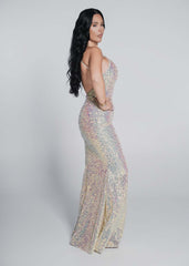 Rochie Bling Siren - paiete multicolore