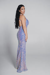 Bling Siren - Rochie sirenă cu paiete multicolore Sia House