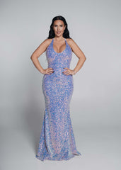 Rochie Bling Siren - paiete multicolore