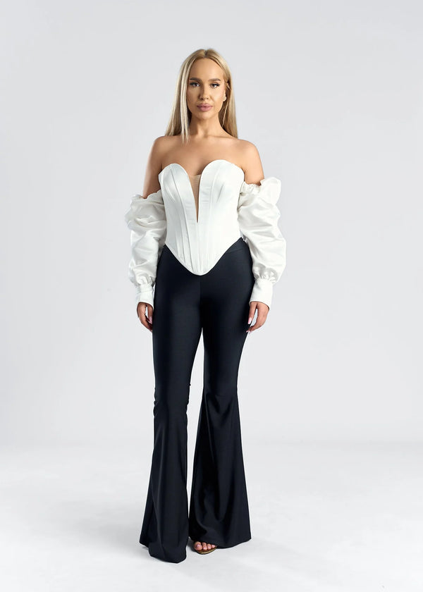 ✨ Colanti Gio – Colanți evazați modelatori cu efect push-up
