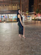 Silk Venom Midi Dress