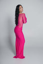 Bling Goddess crystal lycra dress