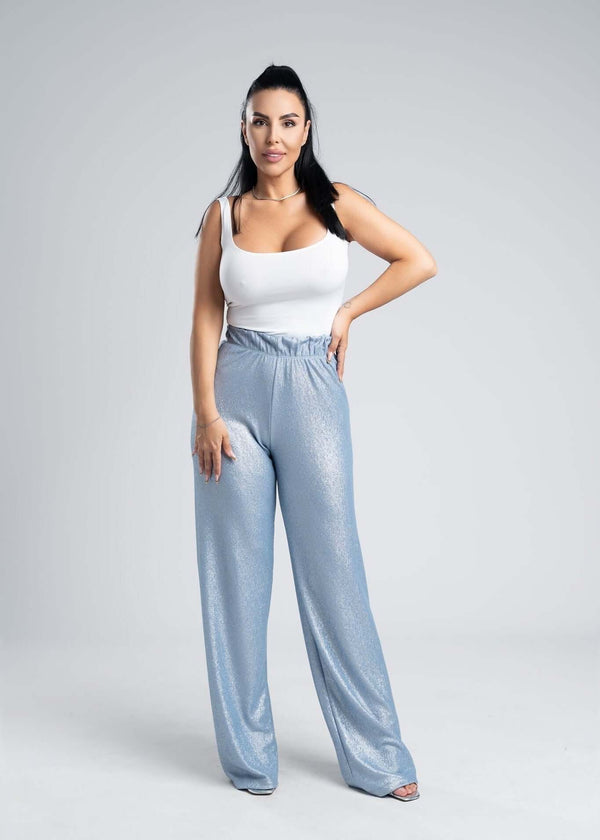 Costum 2 piese material lurex - SANDRA