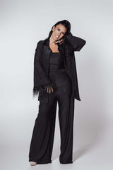 Bling Miray crystal lycra suit - 3 pieces