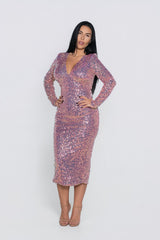 Savage Pearl Midi Dress