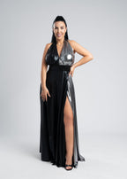 Rochie lunga bicolora - Duality