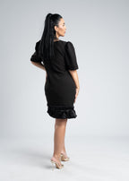 Lady – Rochie elegantă cu detaliu din tafta
