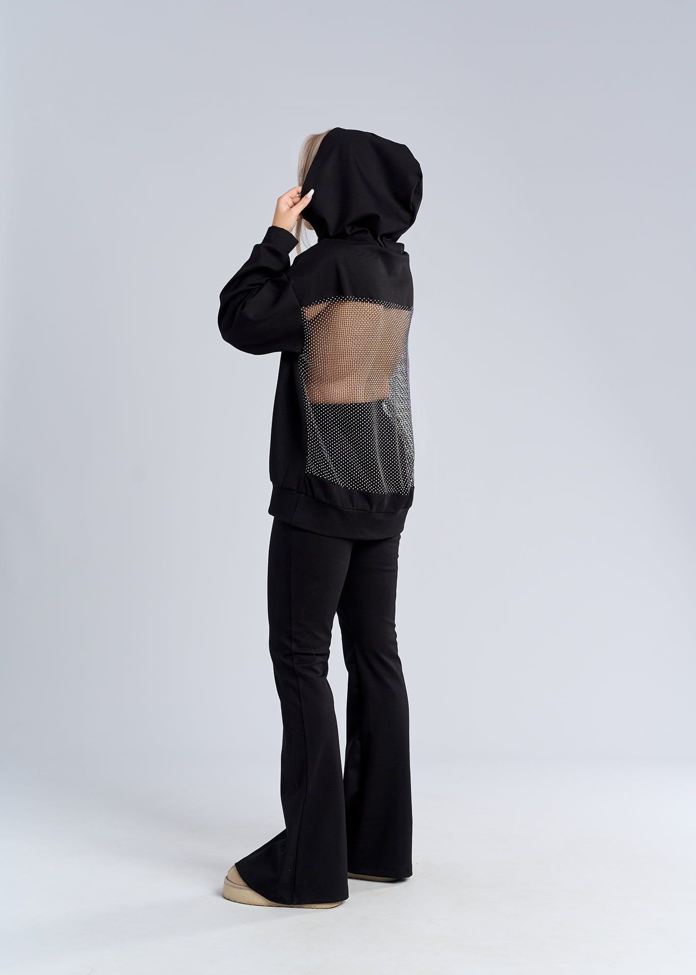 Pantaloni tip trening cu croi evazat - "FLARE" pants