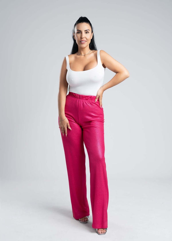 Costum 2 piese material lurex - SANDRA