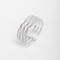 Glam Spark Bracelet – Silver, with sparkling crystals