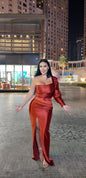 Silk Lust Long Dress