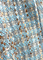 Textură țesătură tip Chanel pentru Sarafan SIA Monarque