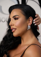 Cercei Ania - Eleganță cu Cristale Argintii de la Sia House Sia House pentru femei elegante