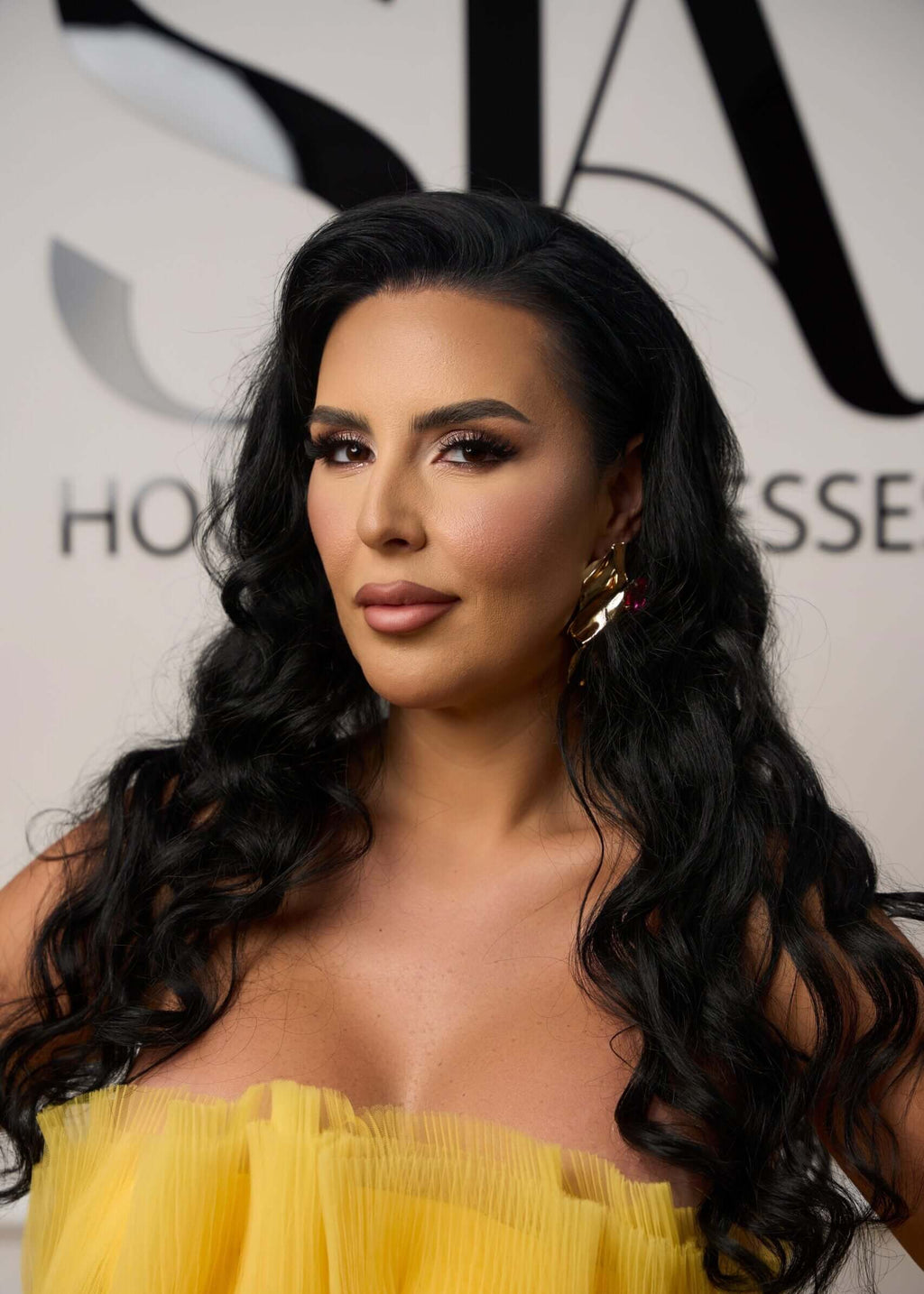 Cercei Vlada cu cristal roz - Sia House Sia House pentru femei elegante