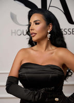 Cercei Kyra cu Perle Albe Sia House pentru femei elegante