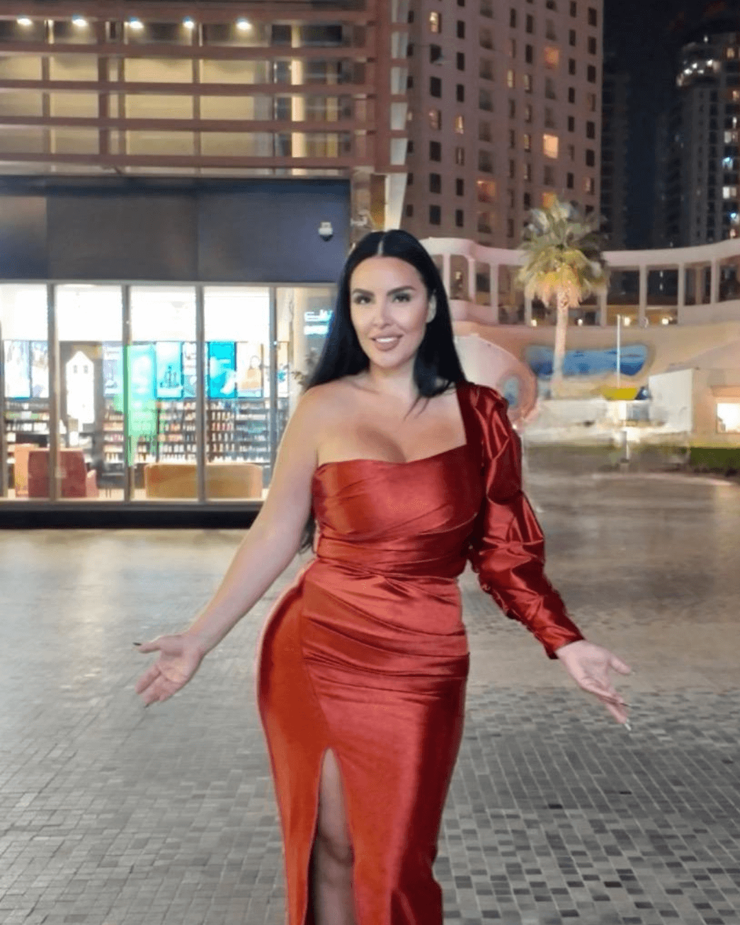 Silk Venom Midi Dress