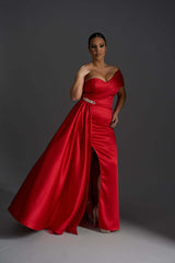 Red Mirage Long Dress