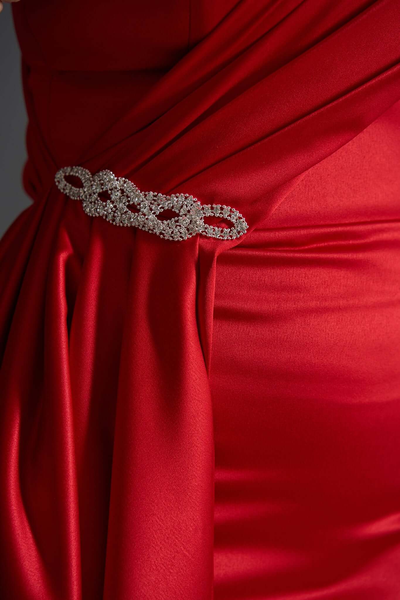Red Mirage Long Dress