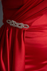 Red Mirage Long Dress