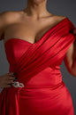 Red Mirage Long Dress