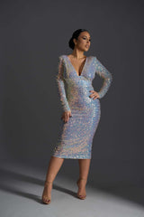 Savage Pearl Midi Dress