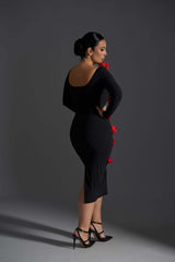 Rose Affair Midi Dress