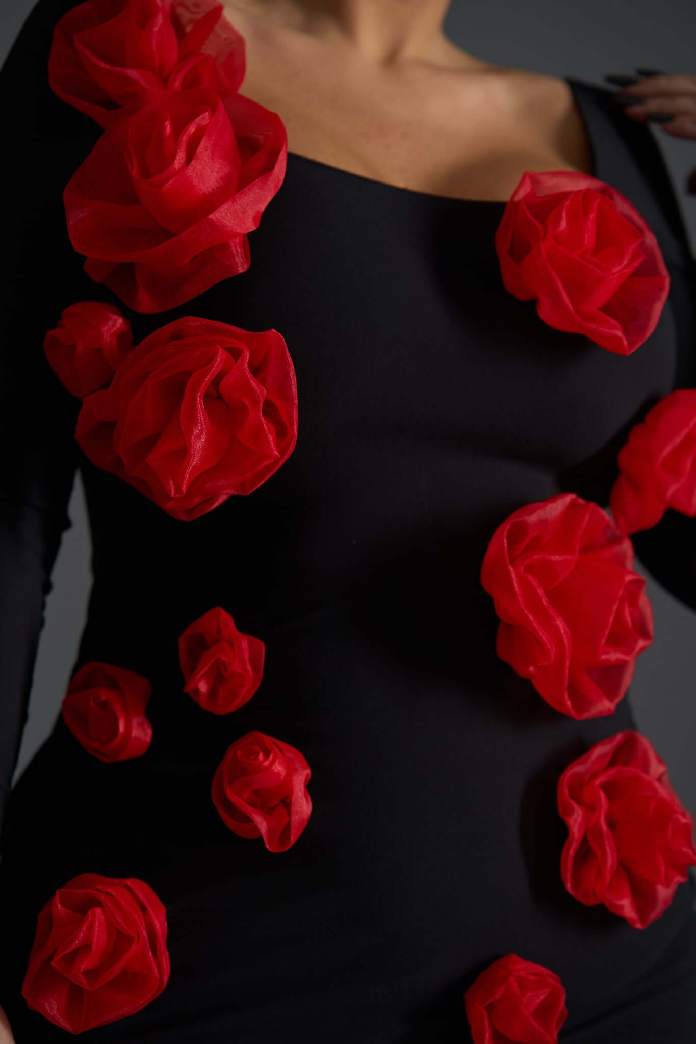 Rose Affair Midi Dress