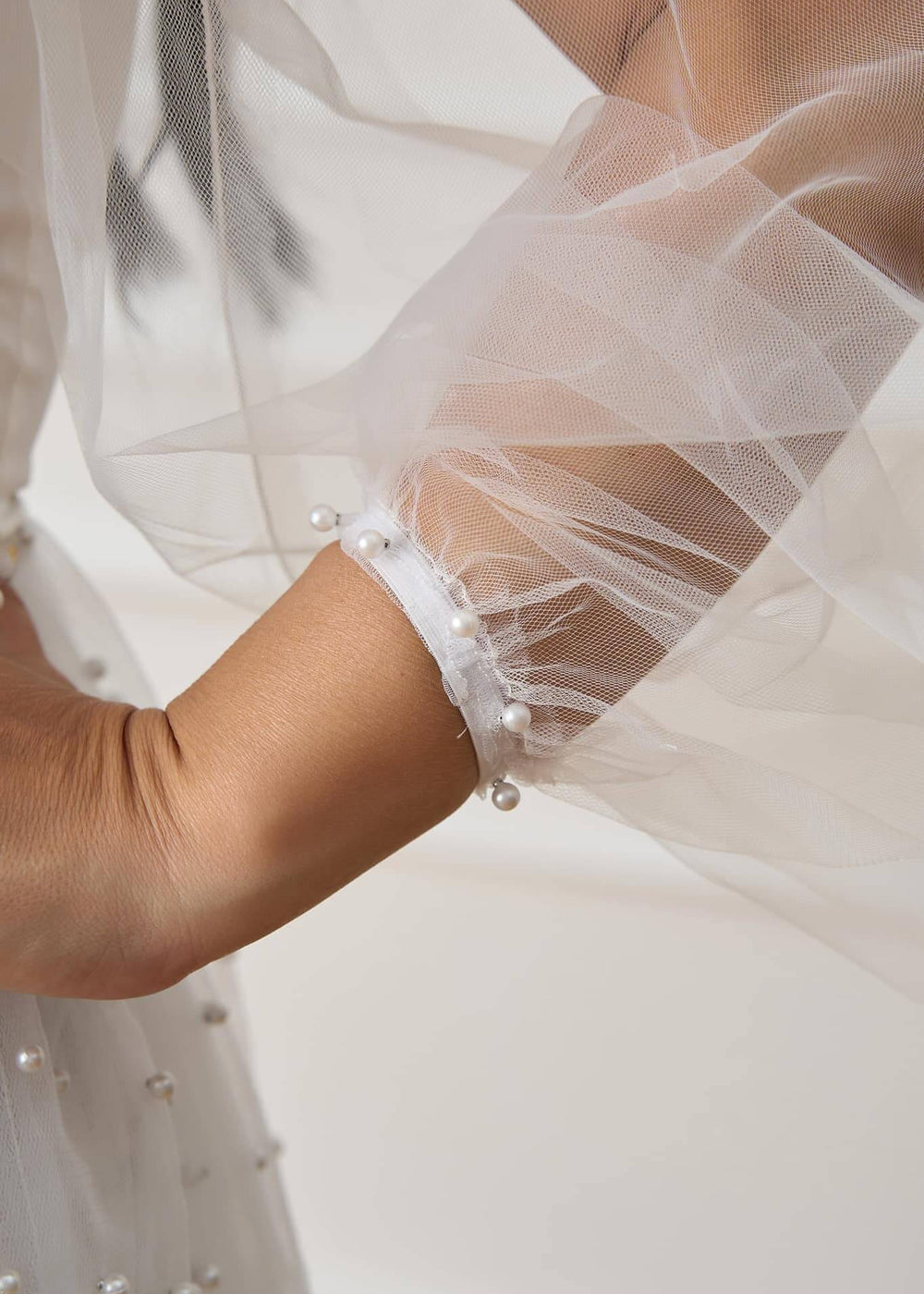 Rochie Teresa din tull cu perle - Sia House Of Dresses Sia House pentru femei elegante