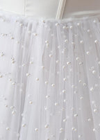 Rochie Teresa din tull cu perle - Sia House Of Dresses Sia House pentru femei elegante