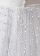 Rochie Teresa din tull cu perle - Sia House Of Dresses Sia House pentru femei elegante